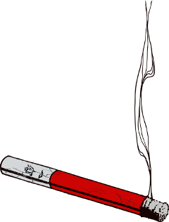 Smoking Clipart (240x316), Png Download