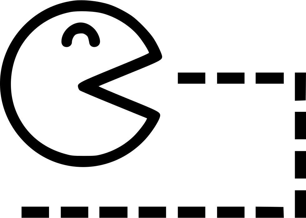 Pacman Game Avatar Png Icon Free Download Clipart (980x698), Png Download