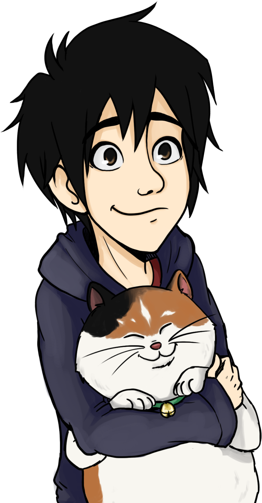 Big Hero 6 Images Hiro And Mochi Hd Wallpaper And Background Clipart (1152x1920), Png Download