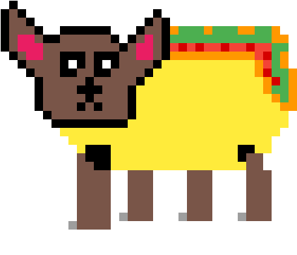 Taco Chiwawa Clipart (1200x1200), Png Download
