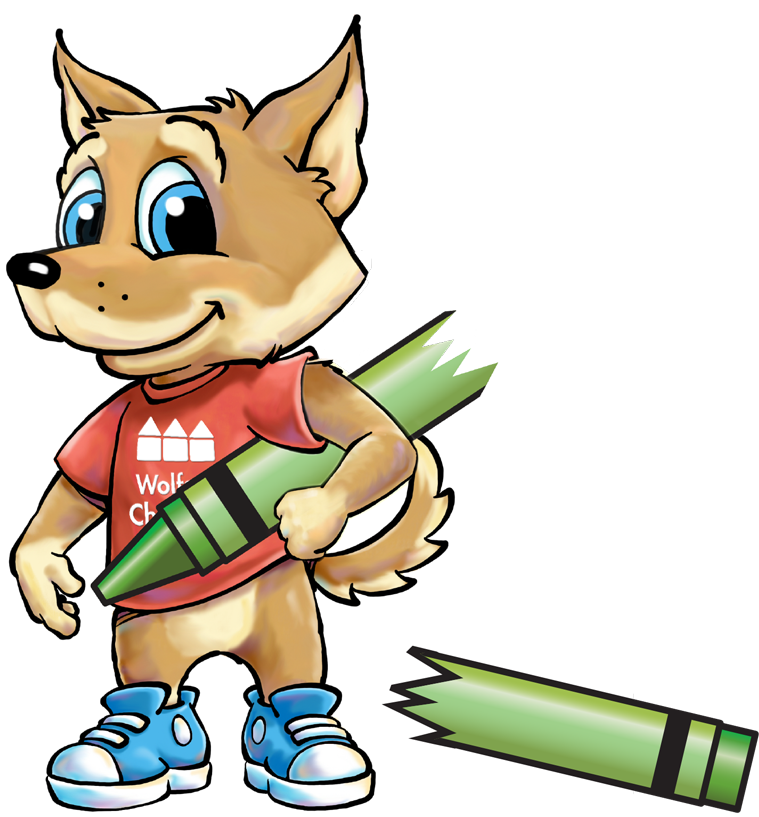 Wolfie From Wolfson Children's Hospital Clipart (800x823), Png Download