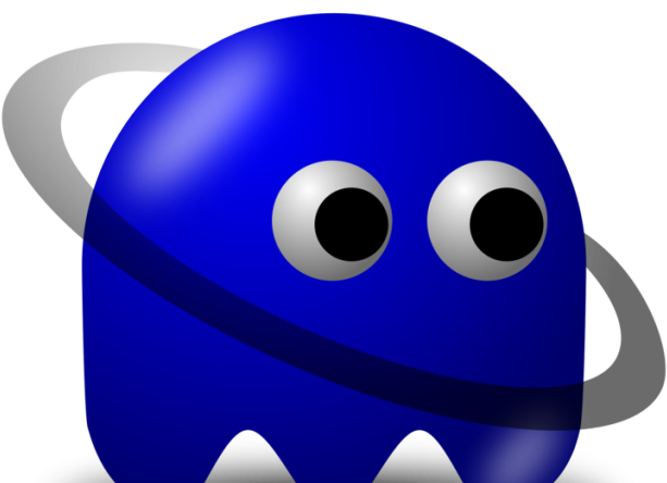 Ghostly Clipart Pacman Ghost - Png Download (640x480), Png Download