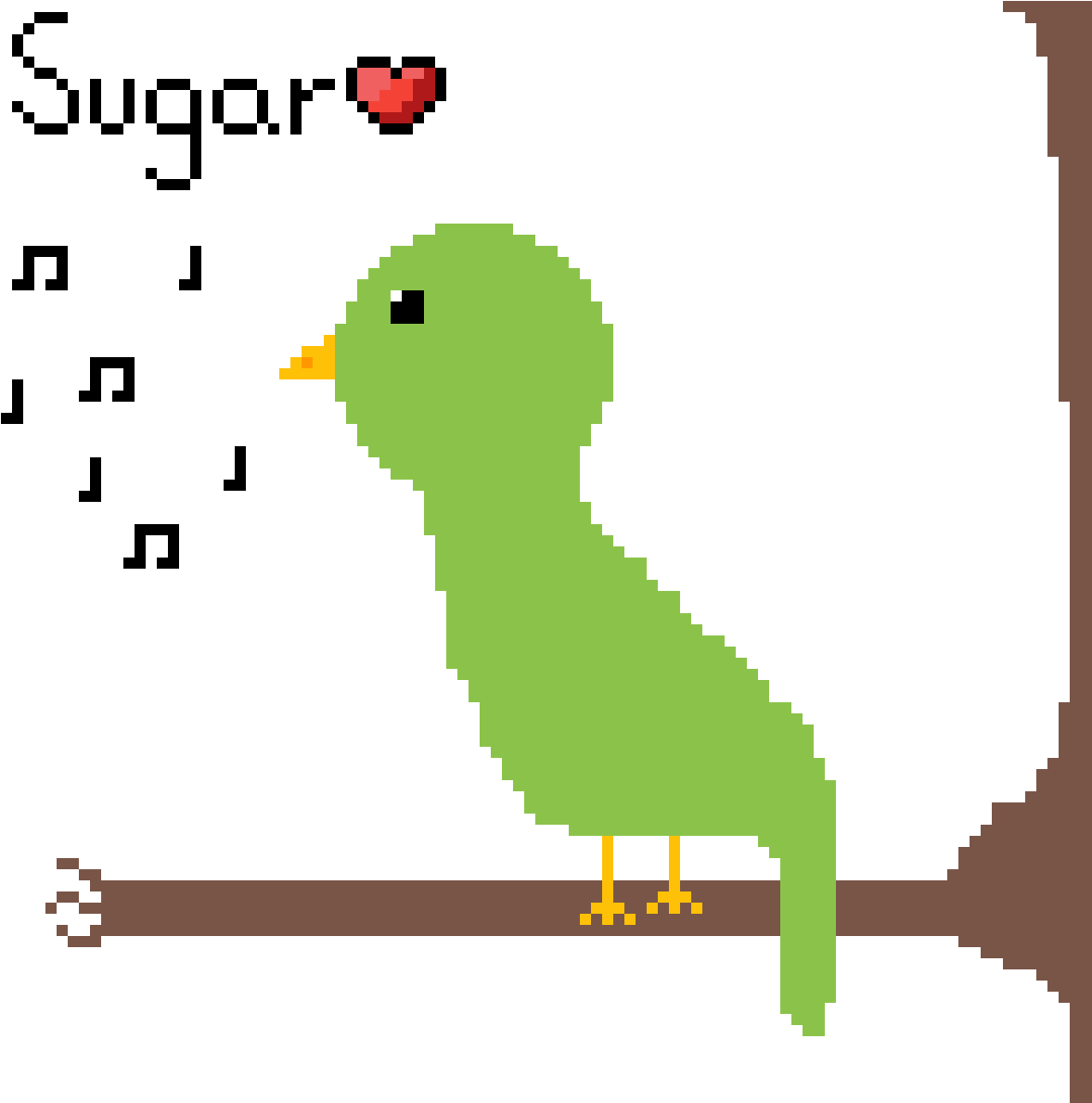 My Budgie Sugar Clipart (1188x1188), Png Download