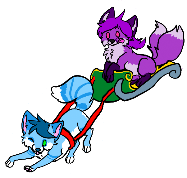 A One Izzy Open Sleigh Clipart (768x704), Png Download