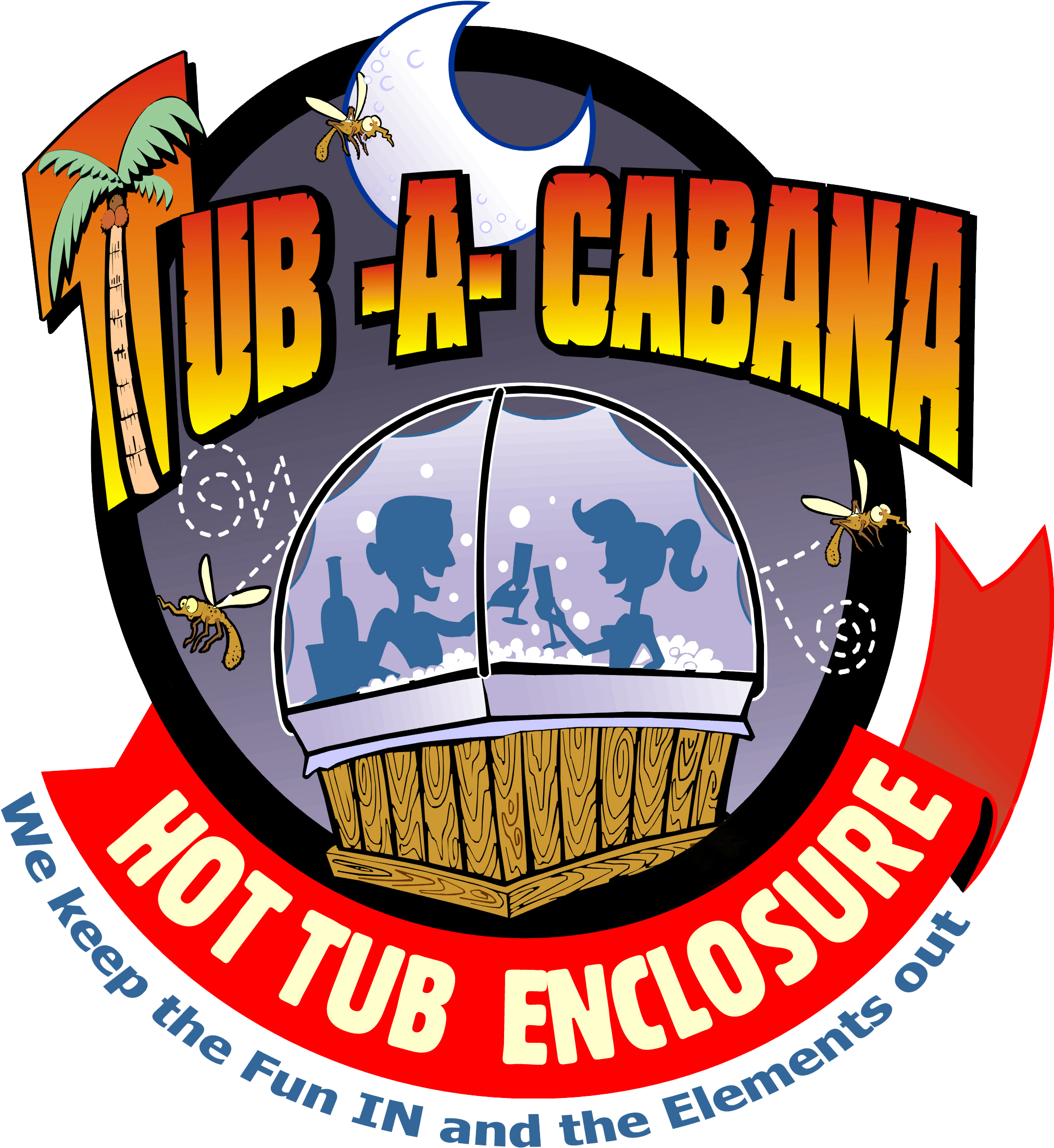 The Tub A Cabana Hot Tub Enclosure And Privacy Screen Clipart (2400x2550), Png Download