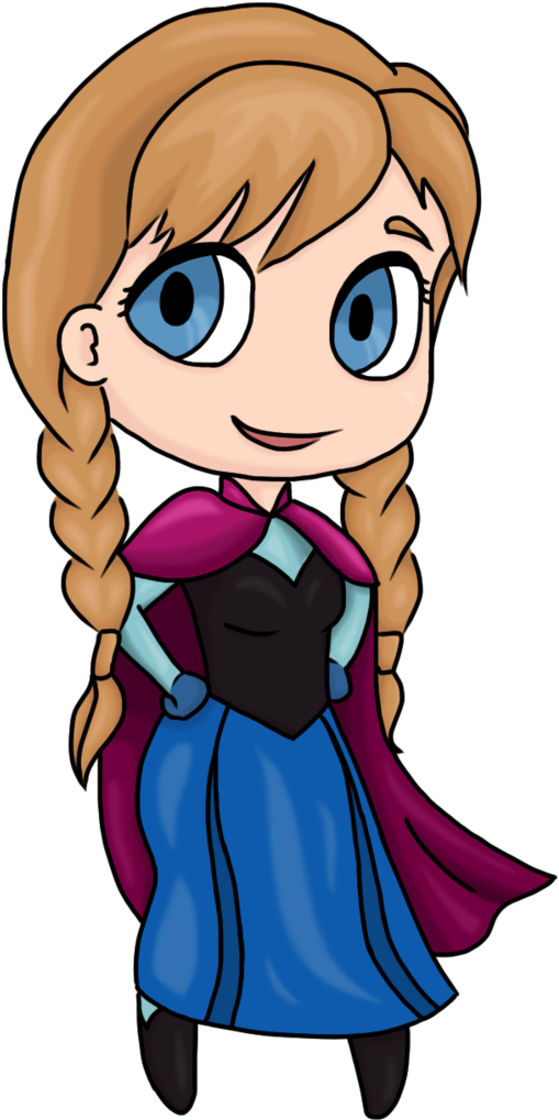 Chibi Anna By The Rose Of Tralee Clipart (509x1019), Png Download