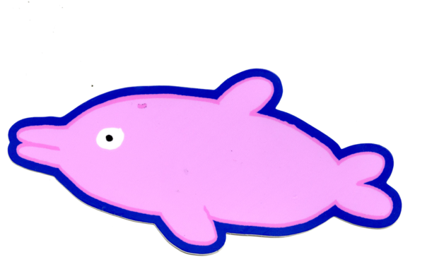Dolphin Sticker Dolphin Sticker Clipart (731x1024), Png Download