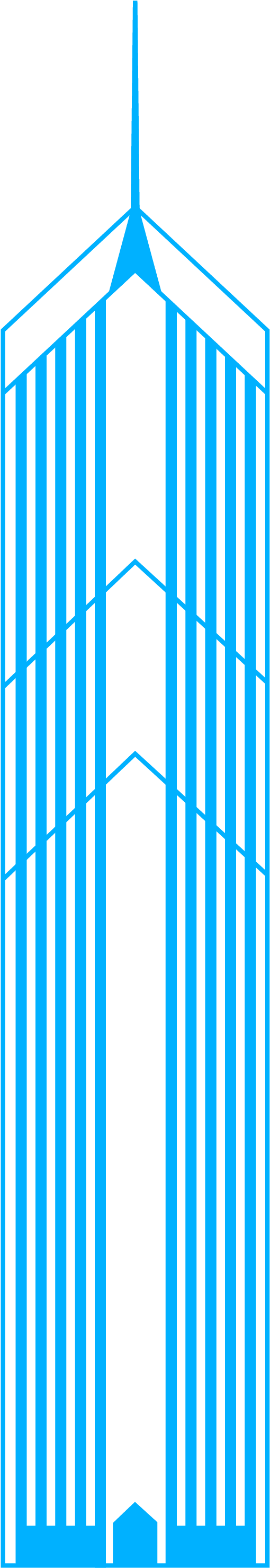 As The Birthplace Of The Skyscraper, Chicago's Love Clipart (2817x3067), Png Download