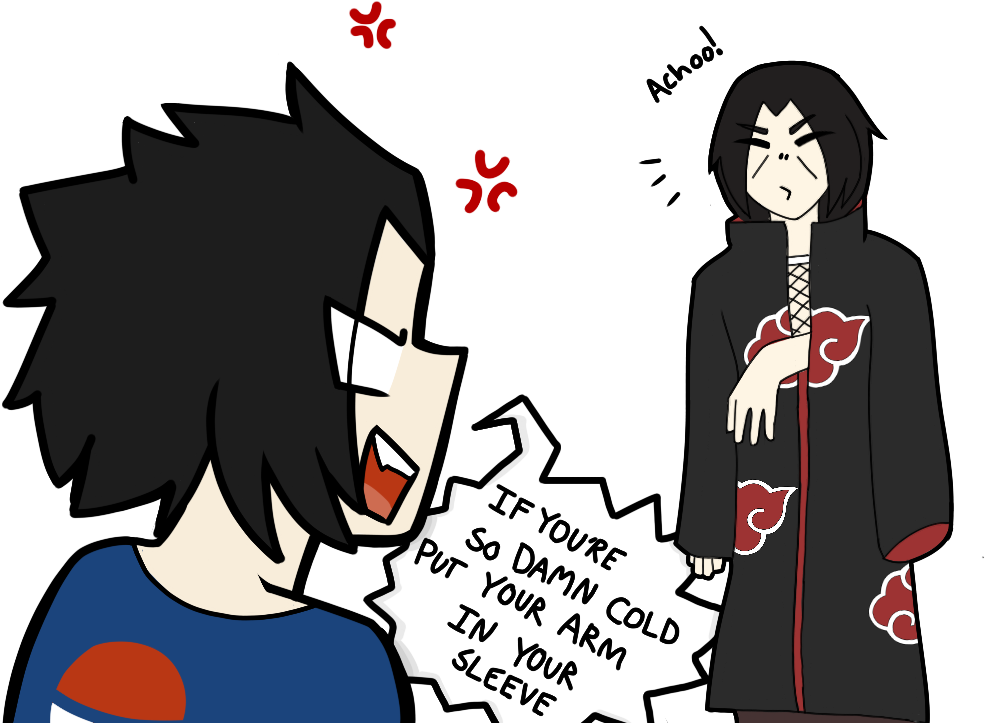 Sasuke, Itachi Clipart (1334x750), Png Download