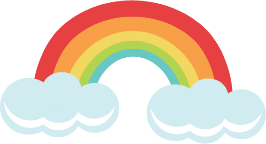 Free Png Download Rainbow Png Png Images Background Clipart (850x462), Png Download