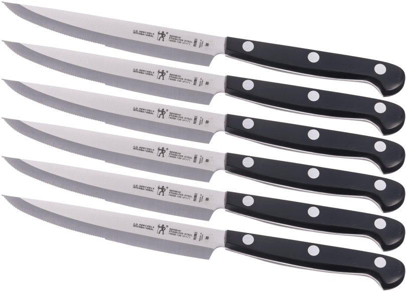 Henckels Classic S 6-piece Steak Knife Set Clipart (864x864), Png Download