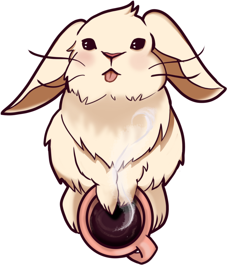 Bun&tea's Adorable Host, Bunton Cuppasham Clipart (806x1024), Png Download