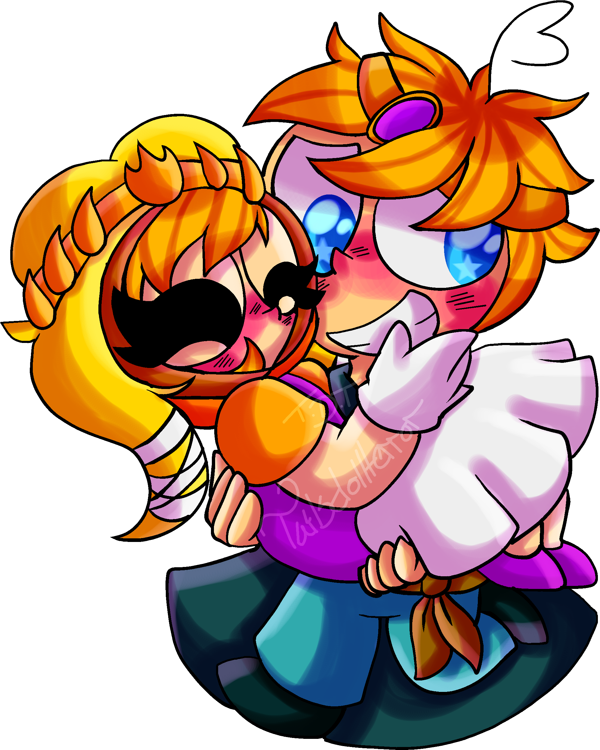 Saving The Princess Clipart (2360x2720), Png Download