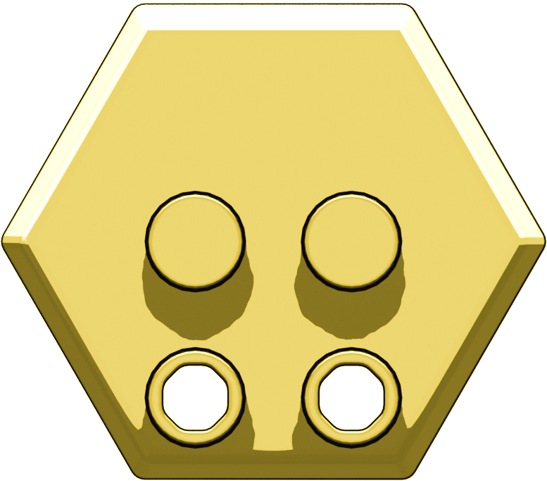 Brickarms Minifig Hex Stand Clipart (777x683), Png Download