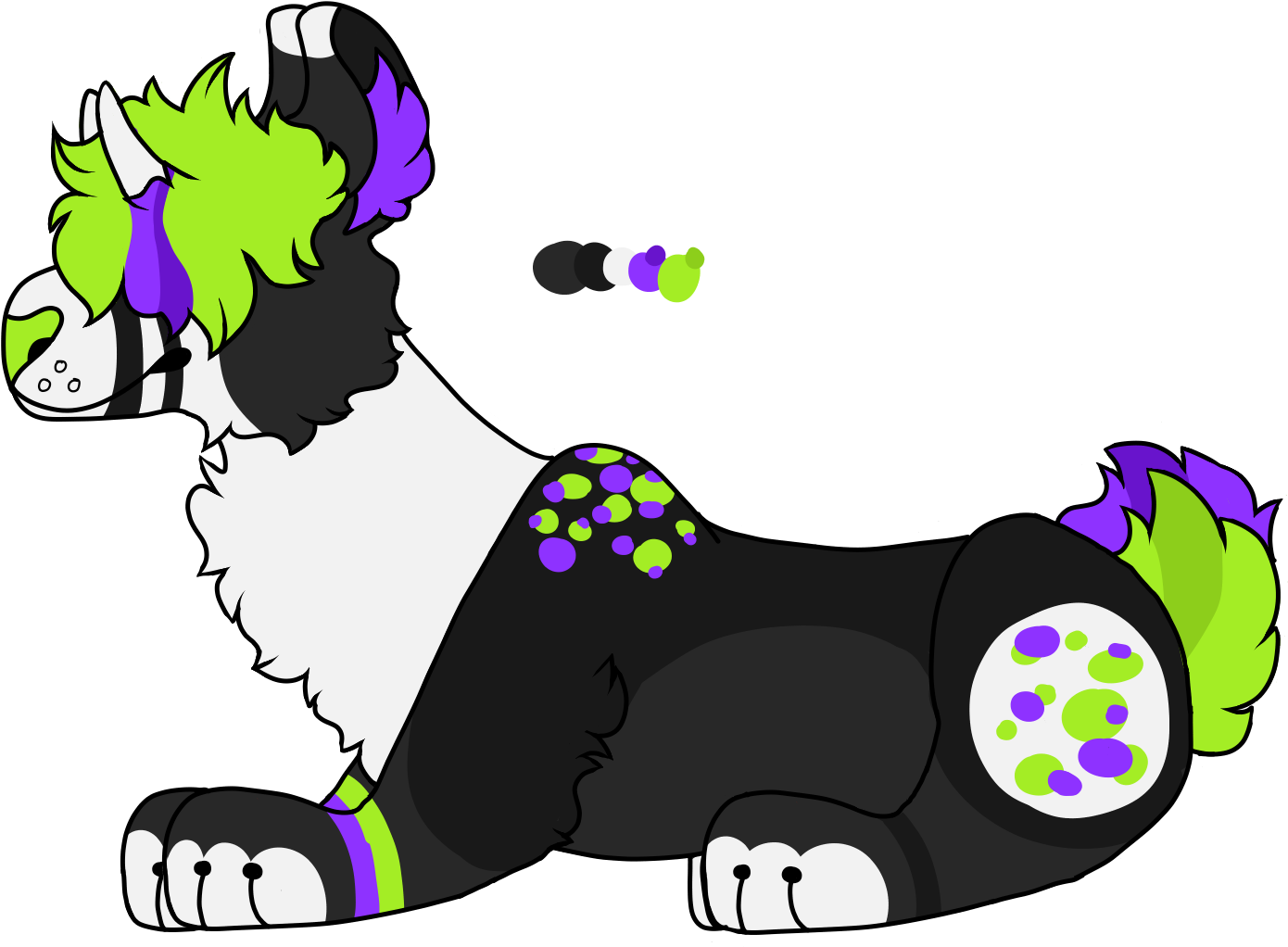 Full Body Of Kody So You Can See His Pattern/design Clipart (1600x1200), Png Download