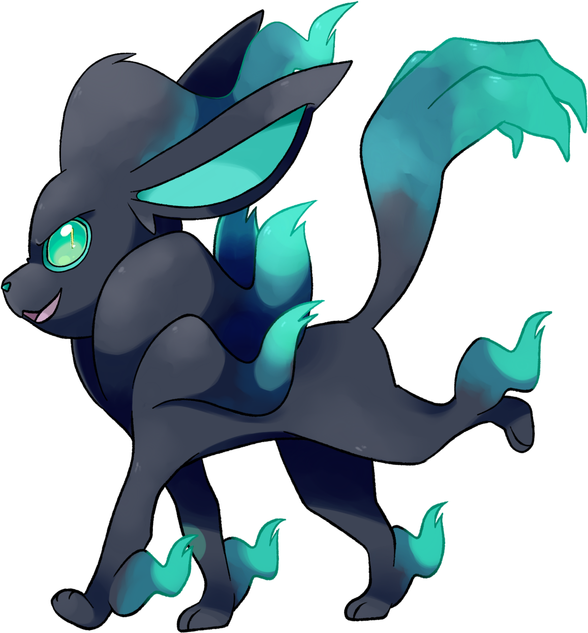 Wispeon, The Spectral Pokemon I Like Stone Evolutions, Clipart (1280x1380), Png Download