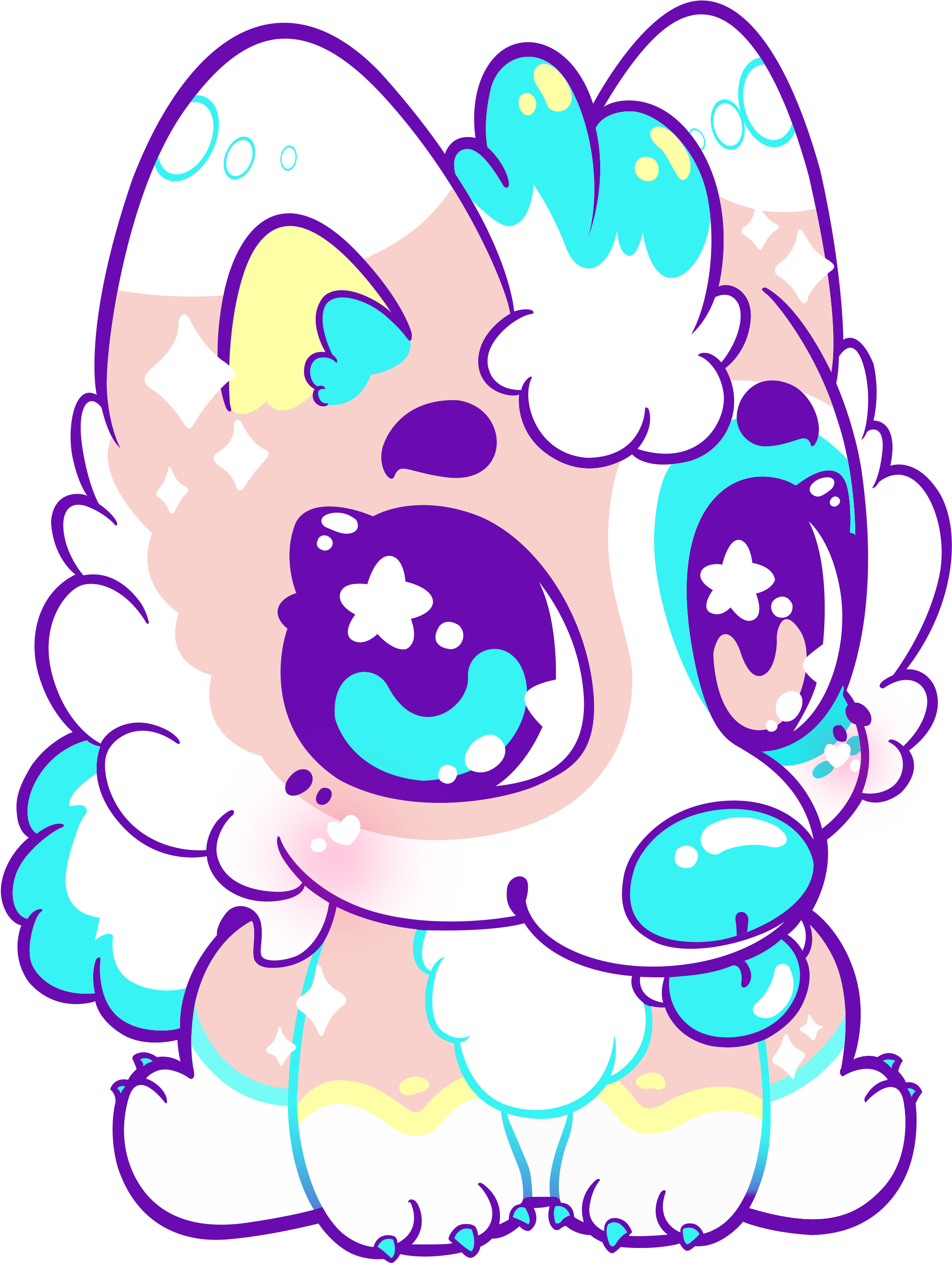 Cute Fjord Frost Clipart (3000x3000), Png Download