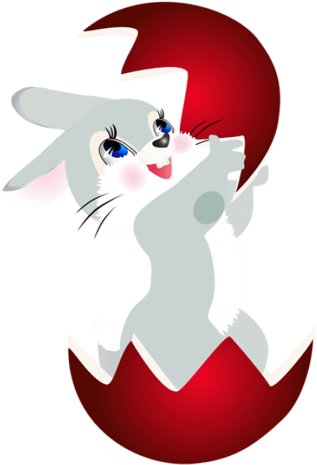 Free Png Download Easter Bunny Transparent Png Images Clipart (480x673), Png Download