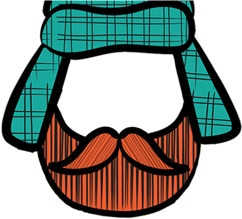 Beard Clipart Lumberjack Beard - Png Download (640x480), Png Download