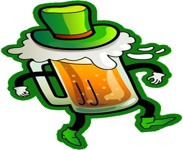 Paddy's Pub Crawl Clipart (644x521), Png Download