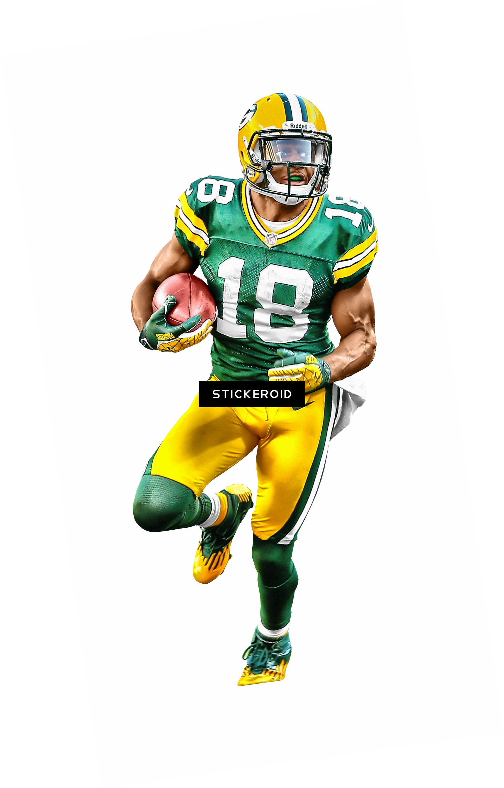 American Football Sport Clipart (1720x2688), Png Download