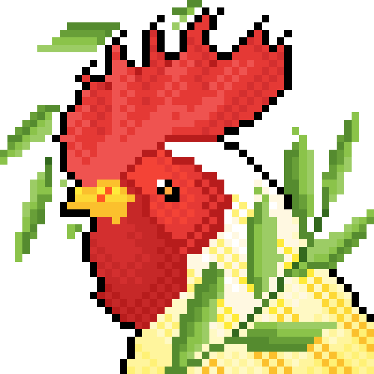 Chicken Olive Branch Clipart (1200x1200), Png Download