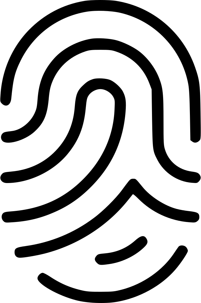 Personal Access Identification Svg Clipart (652x980), Png Download