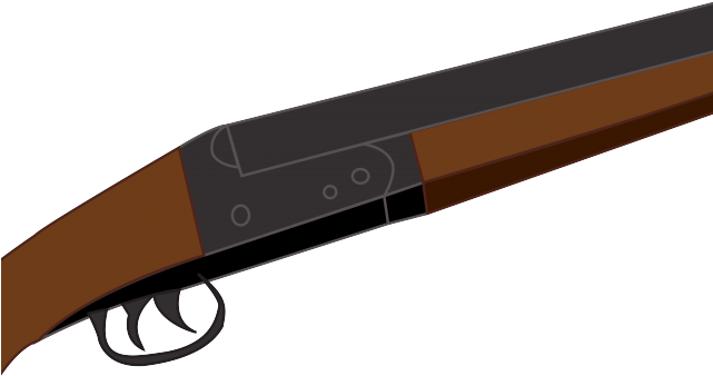 Pistol Clipart Shotgun Barrel - Png Download (640x480), Png Download