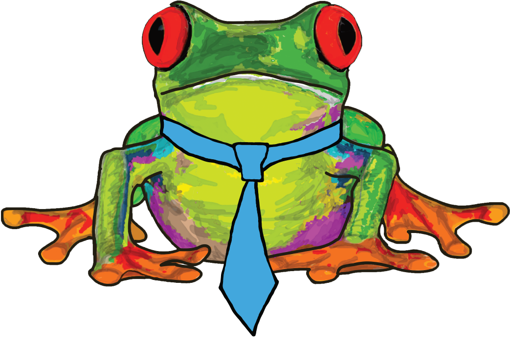 Fed Ex Clipart Frog - Png Download (1043x694), Png Download