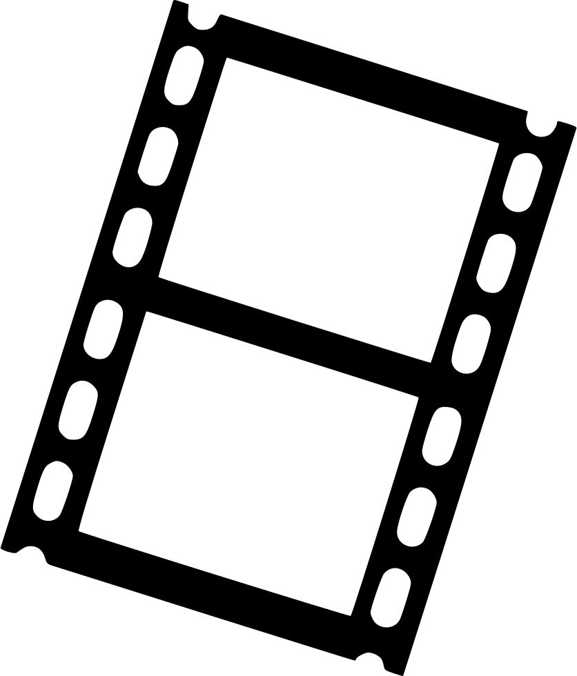 Film Movie Strip Filmstrip Comments Clipart (836x980), Png Download