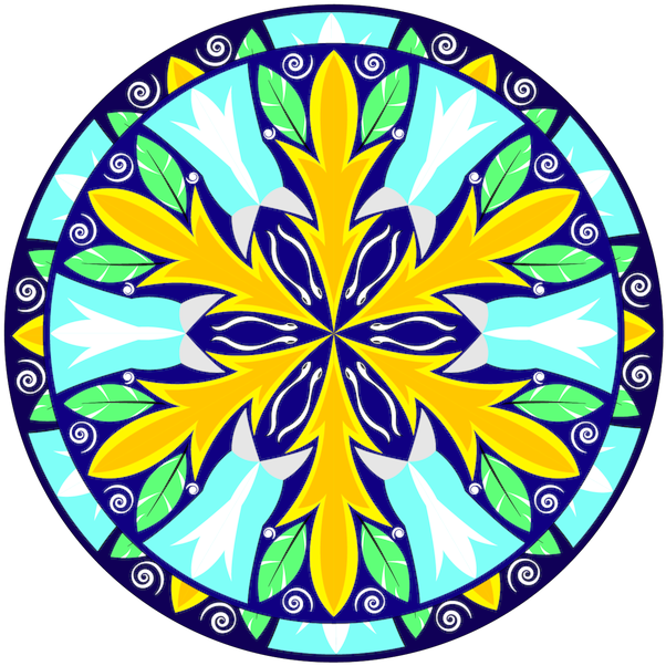 Mandala Design Clipart (640x625), Png Download