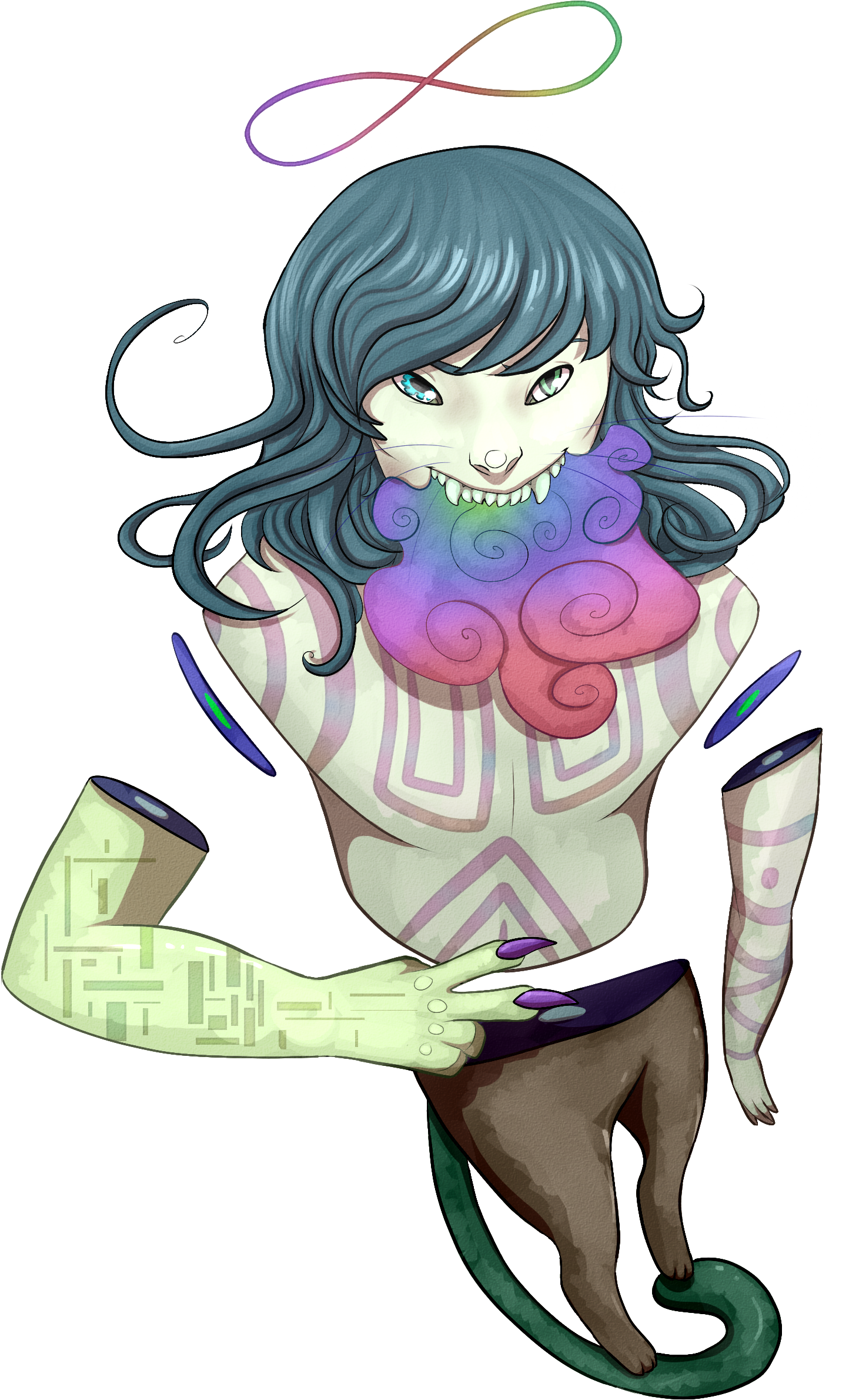 Steampunk Ghostling Clipart (1513x2379), Png Download