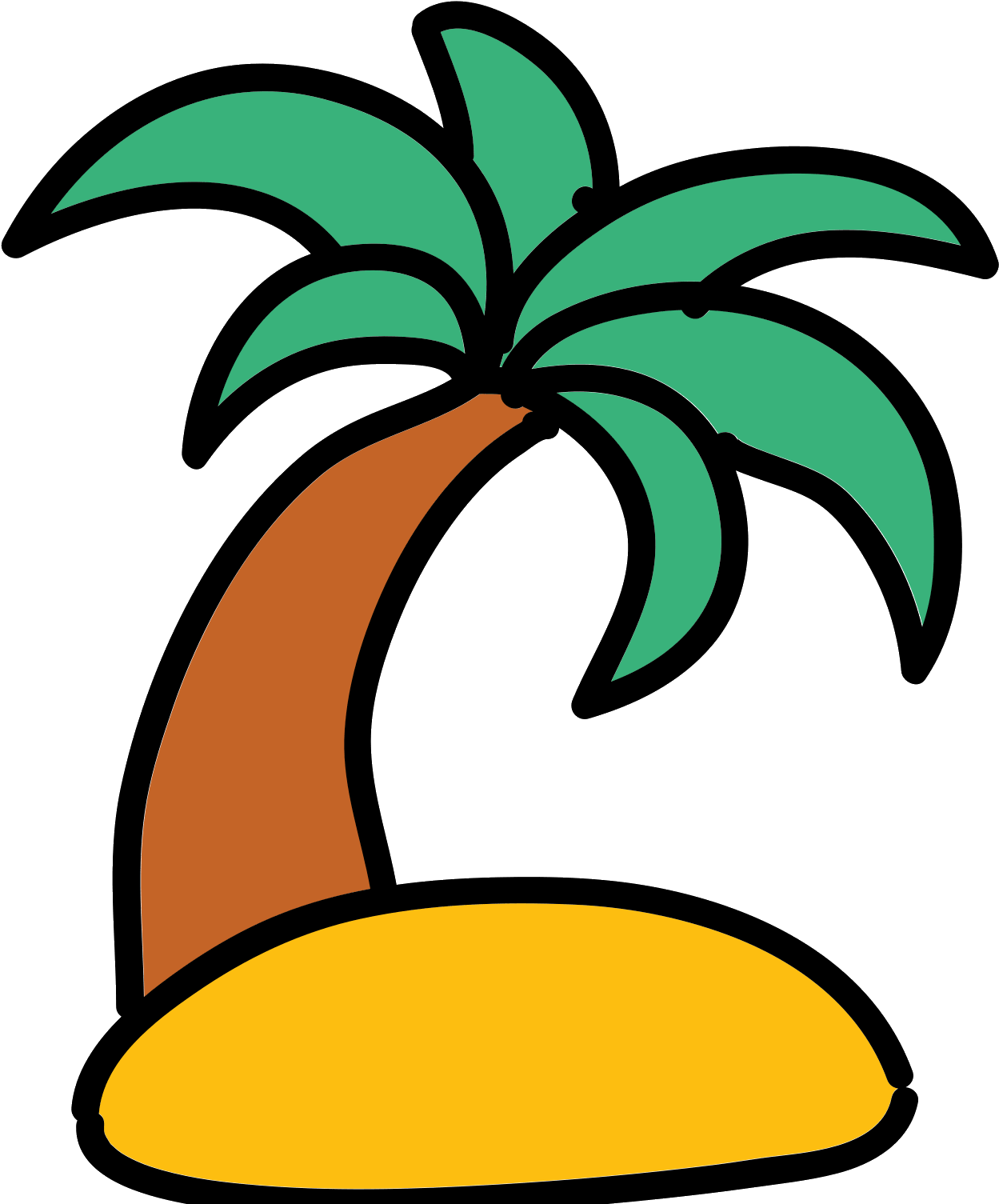 Beach Icon Clipart (1600x1600), Png Download