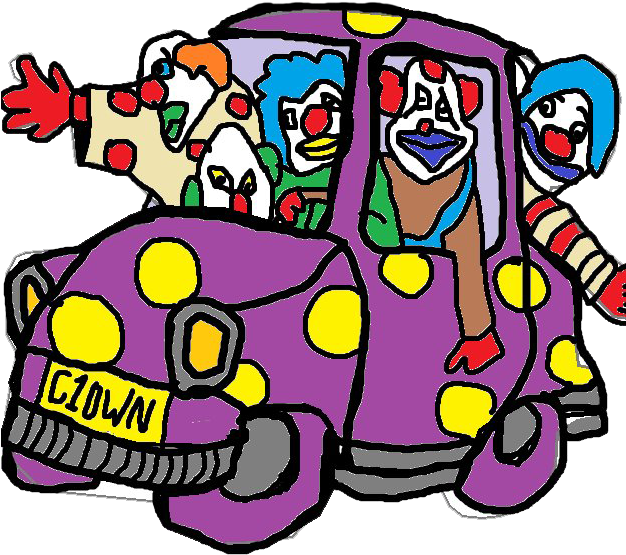 Clown Clip Art - Png Download (625x625), Png Download