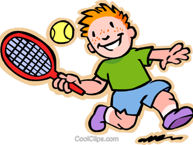 Tennis Clipart Child - Png Download (640x480), Png Download