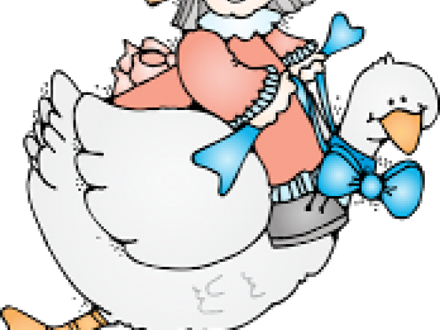 Mother Goose Clipart - Png Download (640x480), Png Download