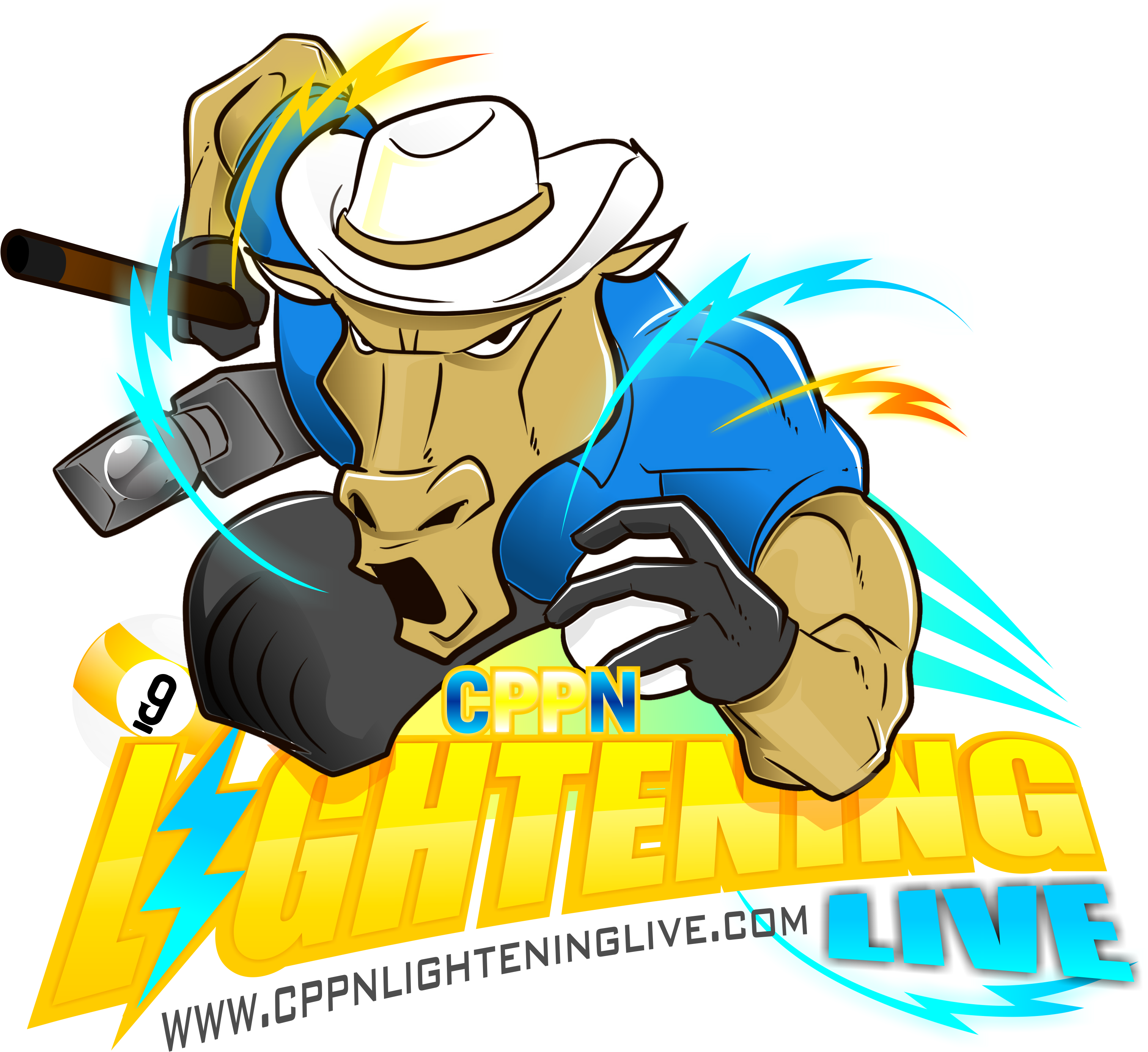 Welcome To Cppn Lightening Live Providing Live Streamed Clipart (3043x2805), Png Download