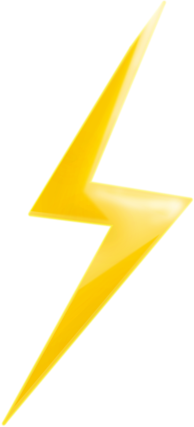 Picture Freeuse Stock Yellow Lightning Png For Free Clipart (1000x1000), Png Download