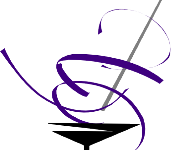 Cocktail Clipart Purple Cocktail - Png Download (640x480), Png Download