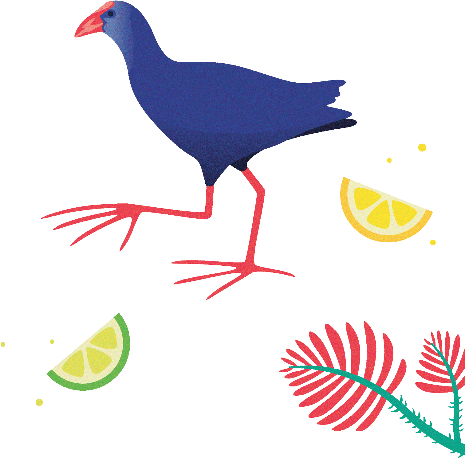 Its Buoyant Colours Ended Up Inspiring The Palette Clipart (1514x1524), Png Download