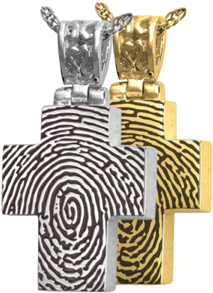 Fingerprint Cremation Jewelry Clipart (600x600), Png Download