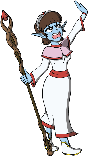 Half-elf • Clipart (720x720), Png Download