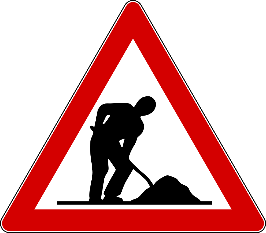 Italian Traffic Signs Clipart (859x752), Png Download
