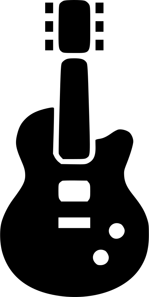 Guitar Electric Music Musician Comments Clipart (492x980), Png Download