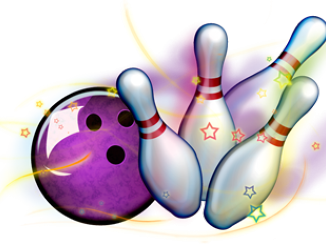 Bowling Strike Clip Art - Png Download (640x480), Png Download