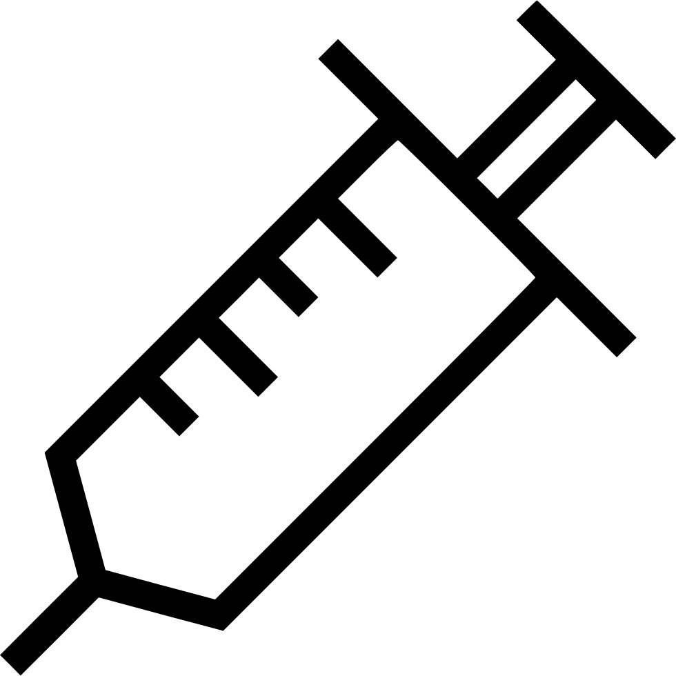 Syringe Medical Doctor Medic Hospital Comments Clipart (980x980), Png Download