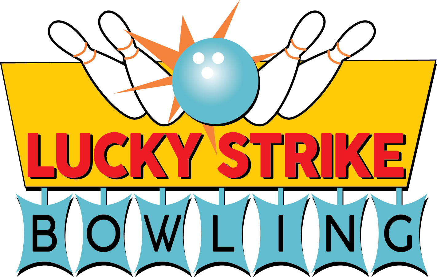 Bowling Strike Png Clipart (1422x902), Png Download