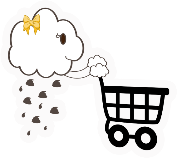 Multiple Variety Of Shit Storm Stickers Clipart (626x545), Png Download