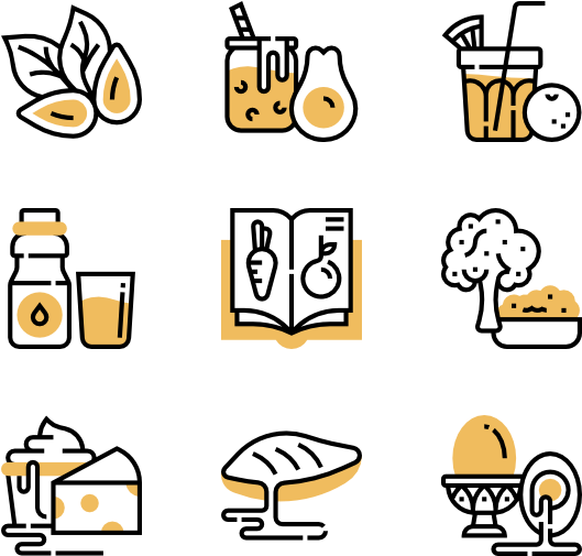 Healthy Food Clipart (600x564), Png Download