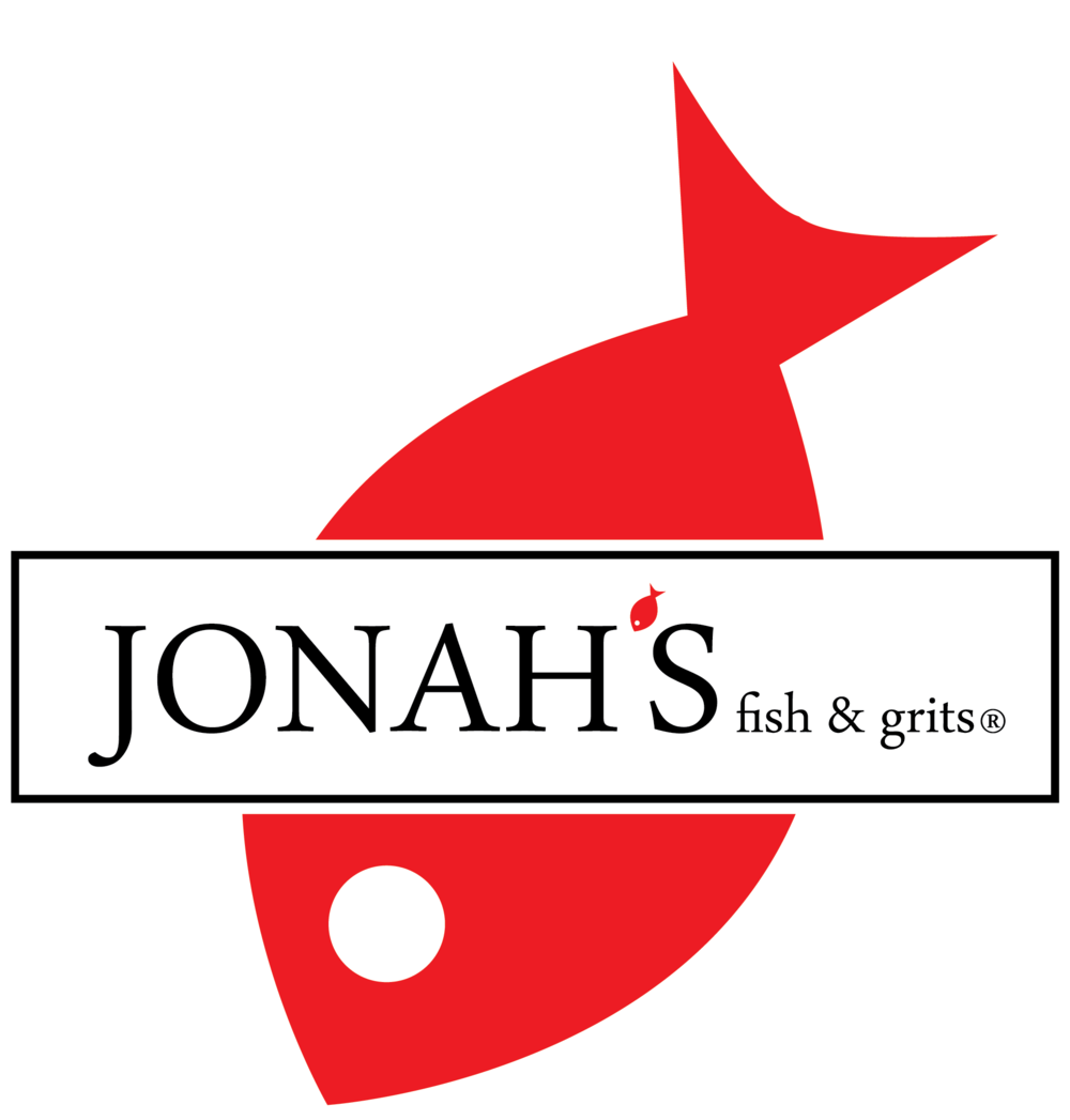 Jonah's Fish & Grits Picture Black And White Clipart (1000x1047), Png Download